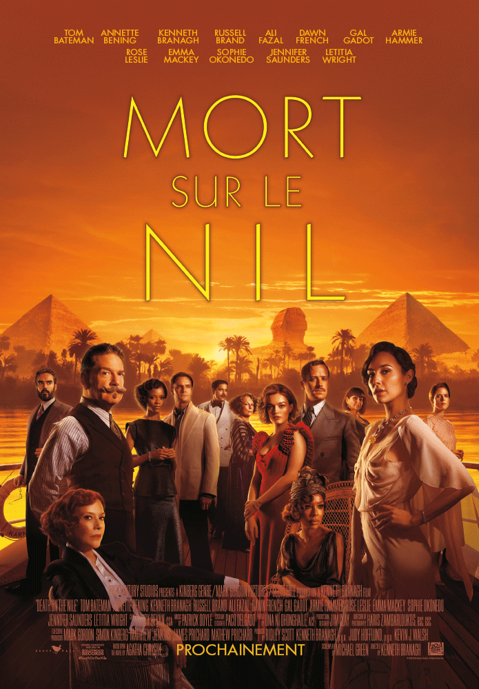 Aff Cineimage Death on the Nile VF NEW