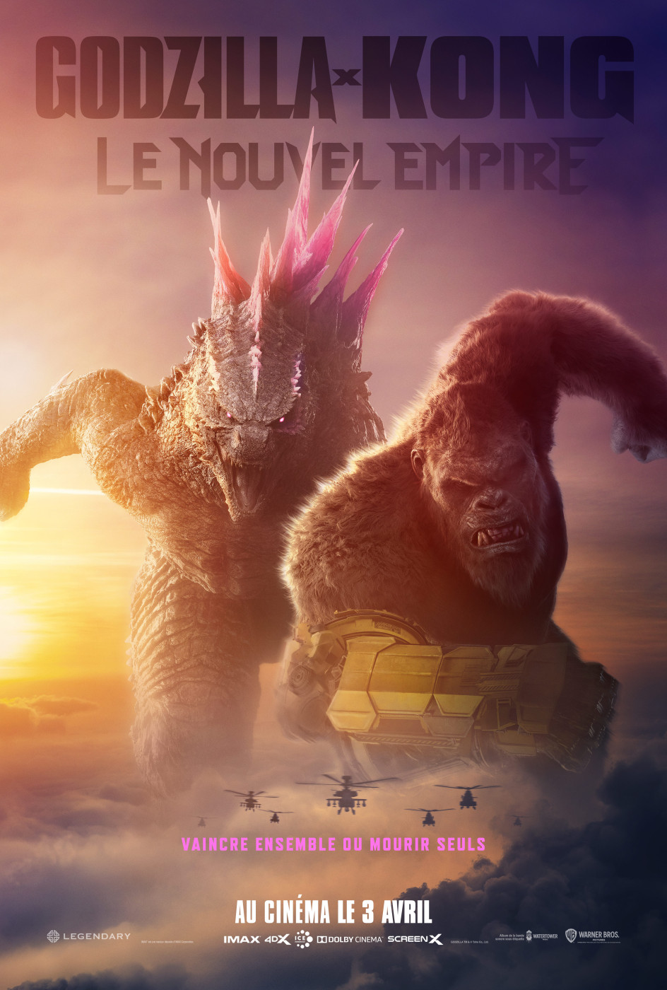 Godzilla x Kong The New Empire Artwork chf FR GXK FRENCH VERT MAIN 2764x4096 INTL 1
