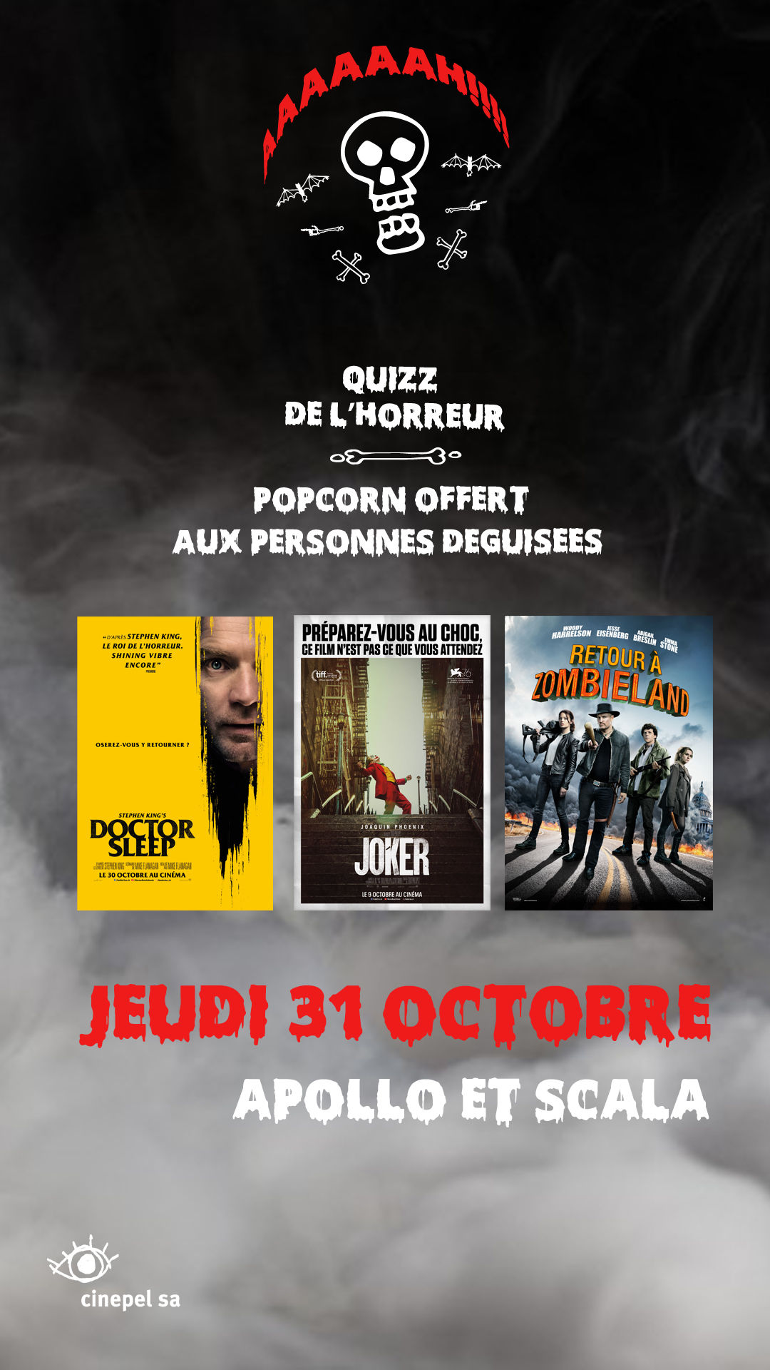 Insta Story Halloween Cinepel
