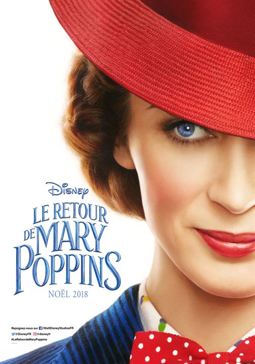 affiche web le retour de mary poppins